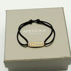 [Clover Jewelry]Messika Care(s) pink cord pavé bracelet
