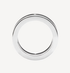 [Clover Jewelry]ZERO 1 ONE-BAND WITH OPENWORK LOGO SPIRAL RING