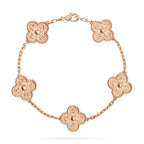 [Clover Jewelry]CLOVER 5 MOTIFS BRONZING BRACELET