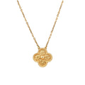 [Clover Jewelry]クローバー 15MM ブロンズネックレス