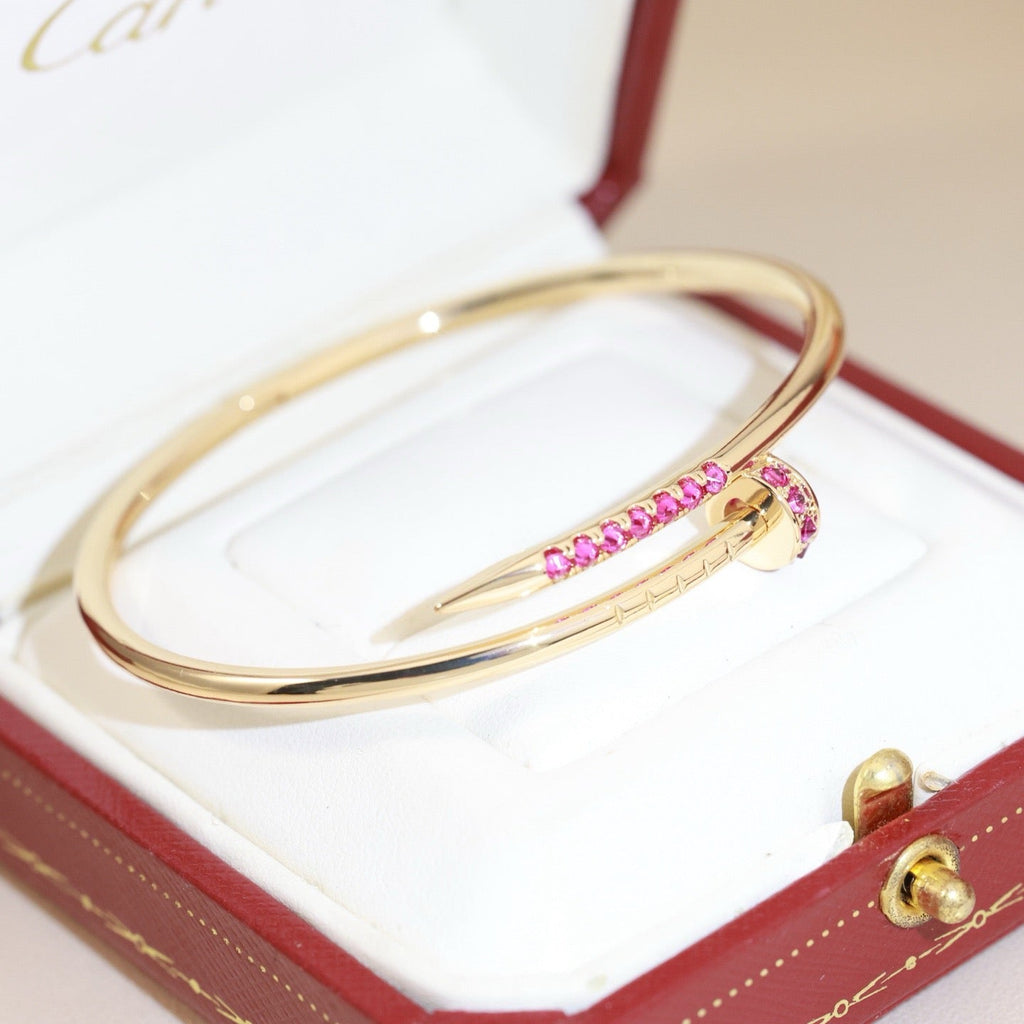 [Clover Jewelry]JUSTE BRACELET 2.5MM DIAMONDS NEW