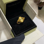 [Clover Jewelry]CLOVER RIVERSIBLE BLUE AGATE RING
