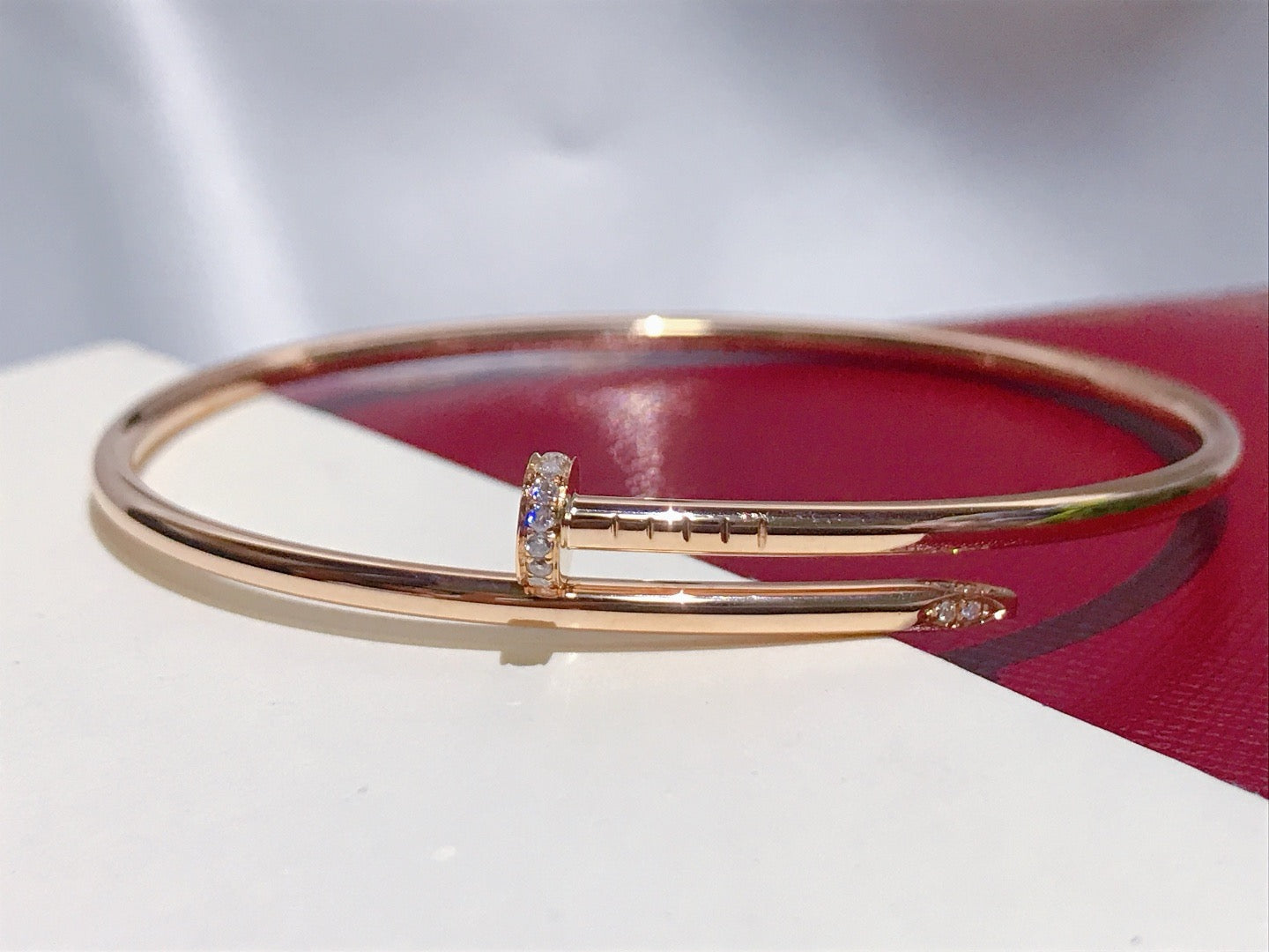 [Clover Jewelry]JUSTE BRACELET 2.5MM DIAMONDS
