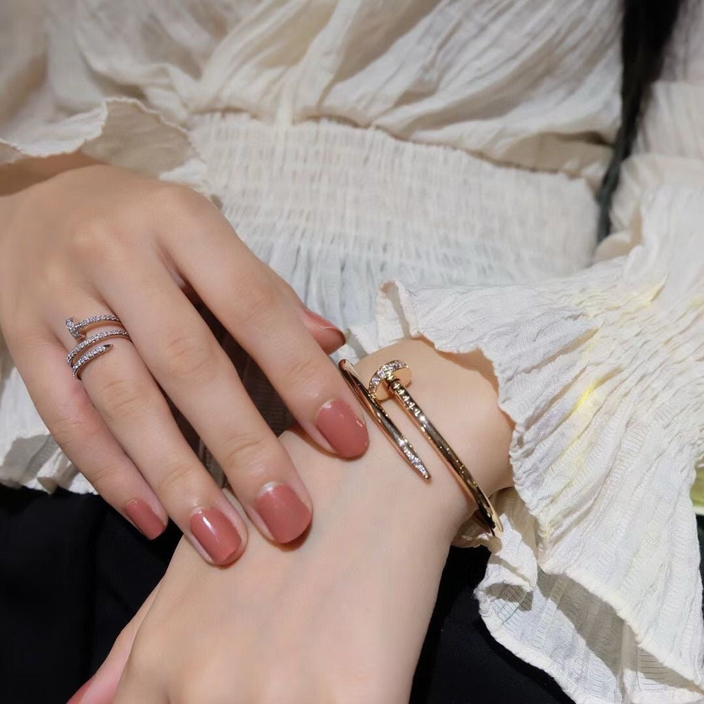 [Clover Jewelry]JUSTE BRACELET 3.5MM DIAMONDS