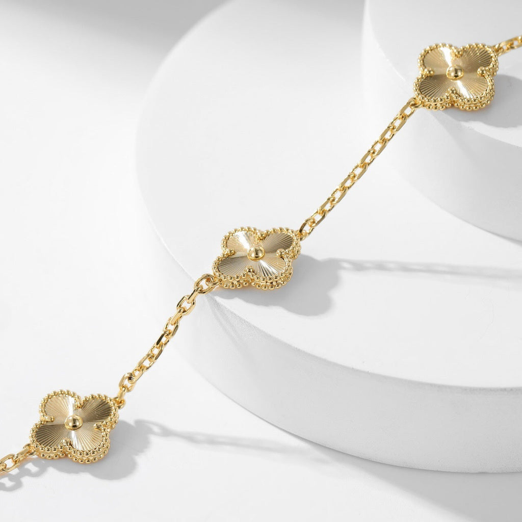 [Clover Jewelry]CLOVERS THE 10-MOTIFS LASER NECKLACE