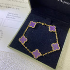 [Clover Jewelry]CLOVER 5 MOTIFS VIOLETTE ARMBAND
