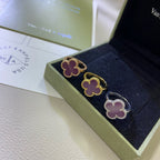 [Clover Schmuck]KLEEBKATT VIOLETTER RING
