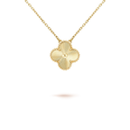 [Clover Jewelry]CLOVER 15MM LASER NECKLACE