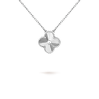 [Clover Jewelry]CLOVER 15MM LASER KETTE SILBER