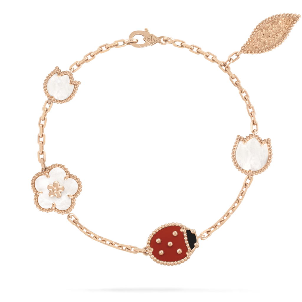 [Clover Jewelry]LUCKY SPRING 5 MOTIF BRACELET