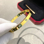 [Clover Jewelry]LOVE BRACELET 6.1MM 10 DIAMONDS