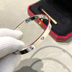 [Clover Jewelry]LOVE BRACELET 6.1MM 10 DIAMONDS