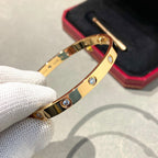 [Clover Jewelry]LOVE BRACELET 6.1MM 10 DIAMONDS