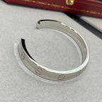 [Clover Jewelry]LIEBESARMREIF 6,1 MM 1 DIAMANT OFFENE MANANSCHETTE