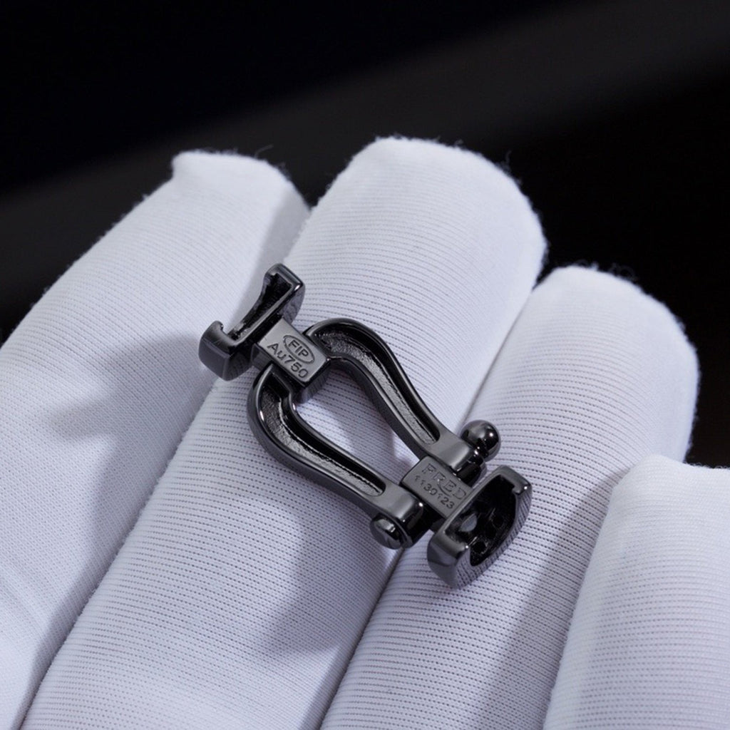 [Clover Jewelry]FORCE LARGE SERIES HORSESHOE BLACK SAMURAI BRACELET