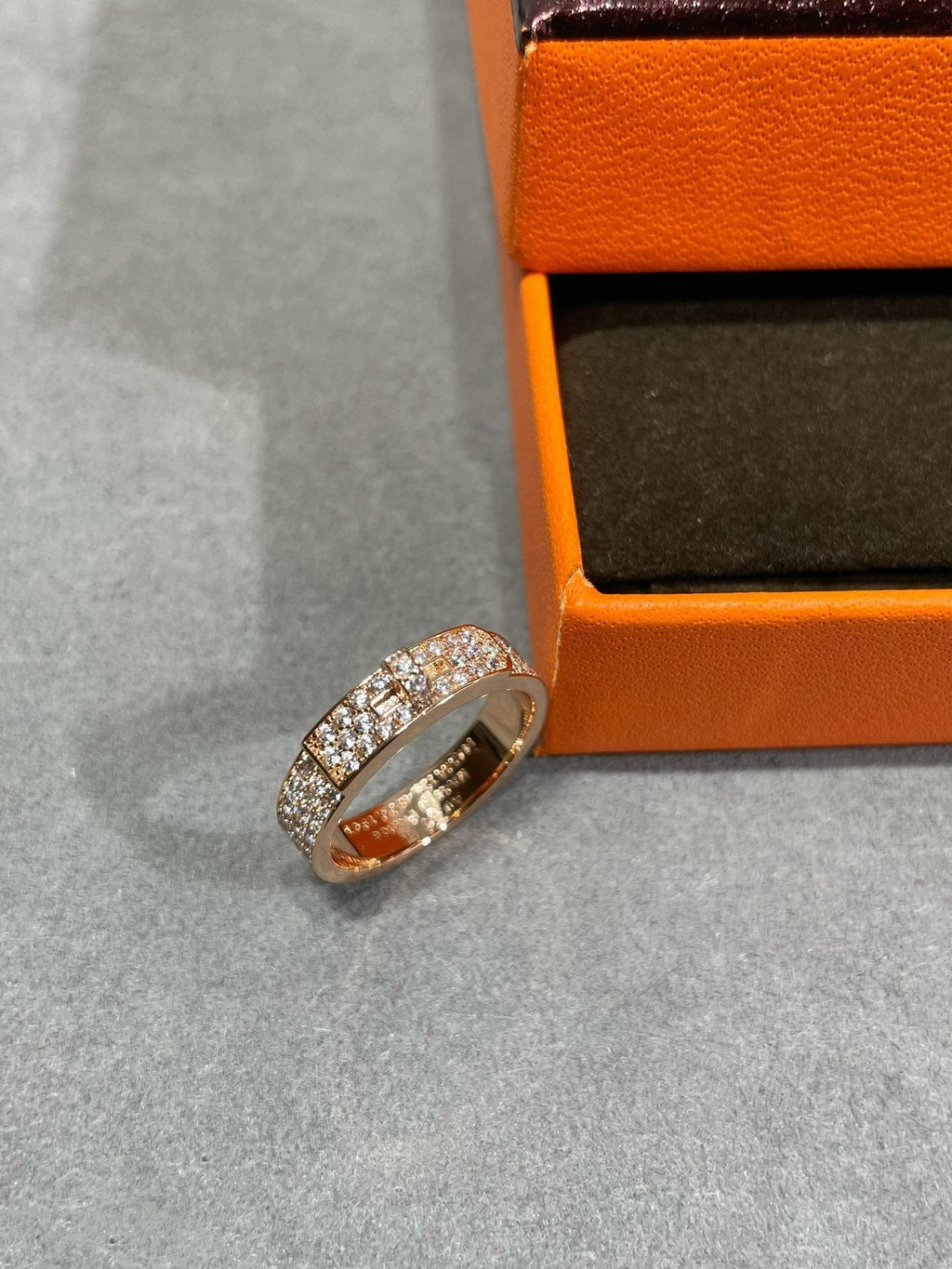[Clover Jewelry]KELLY PINK GOLD DIAMOND RING