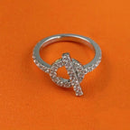 [Clover Jewelry]ECHAPPEE RING SILVER DIAMOND
