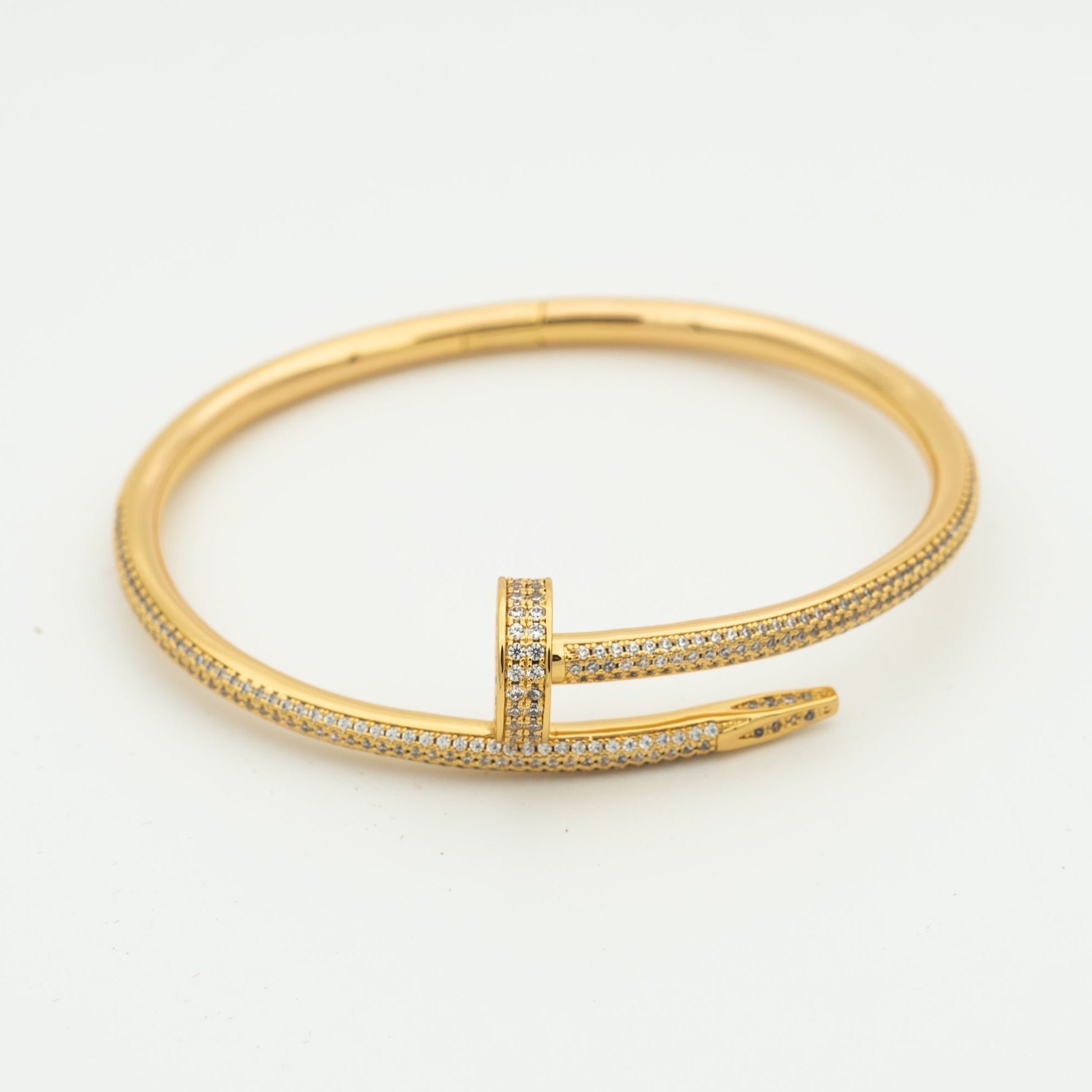 [Clover Jewelry]JUSTE BRACELET 3.5MM ALL DIAMONDS