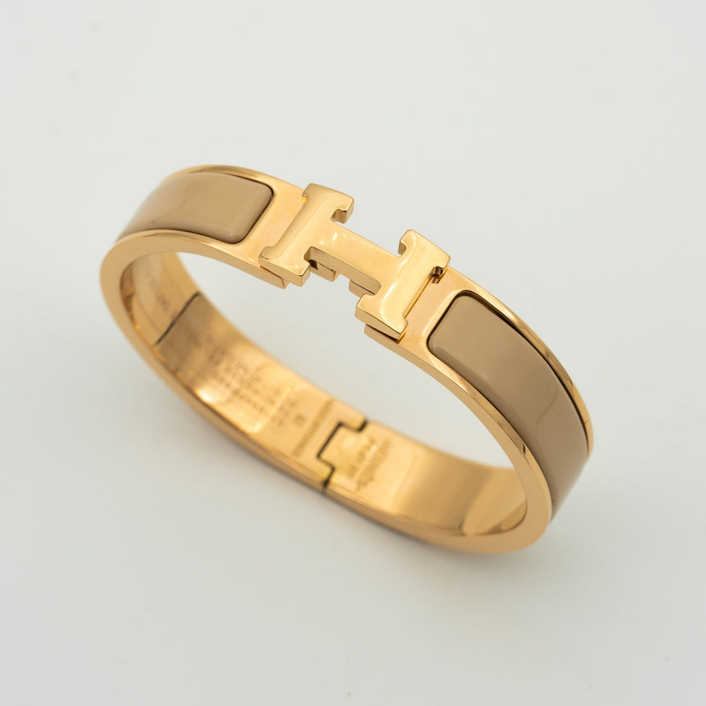 [Clover Jewelry]H GREY BRACELET