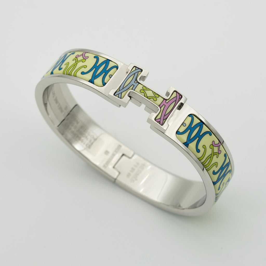 [Clover Jewelry]H BRACELET BEIGE MULTICOLOR