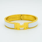 [Clover Jewelry]H WHITE BRACELET