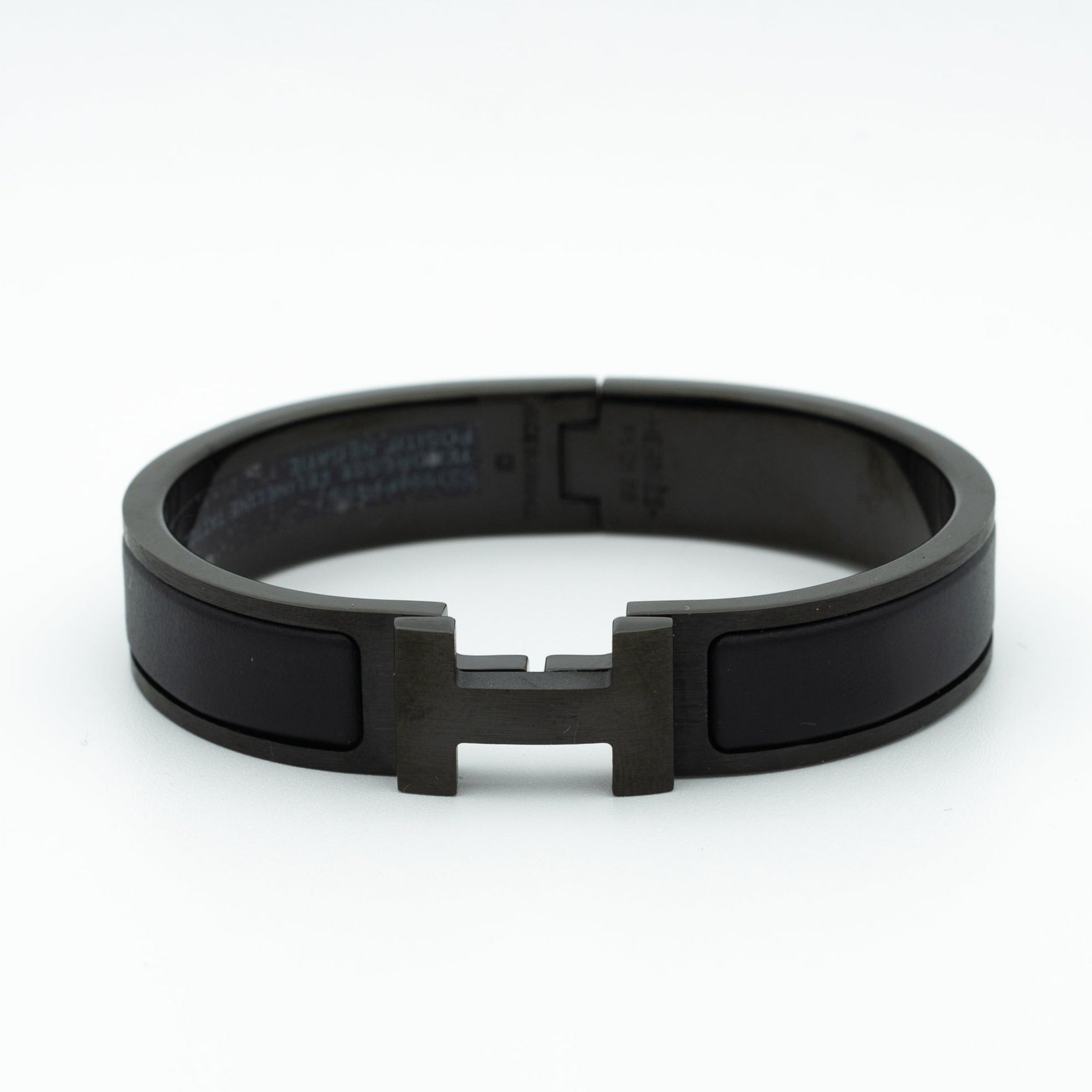 [Clover Jewelry]H SO BLACK 12MM