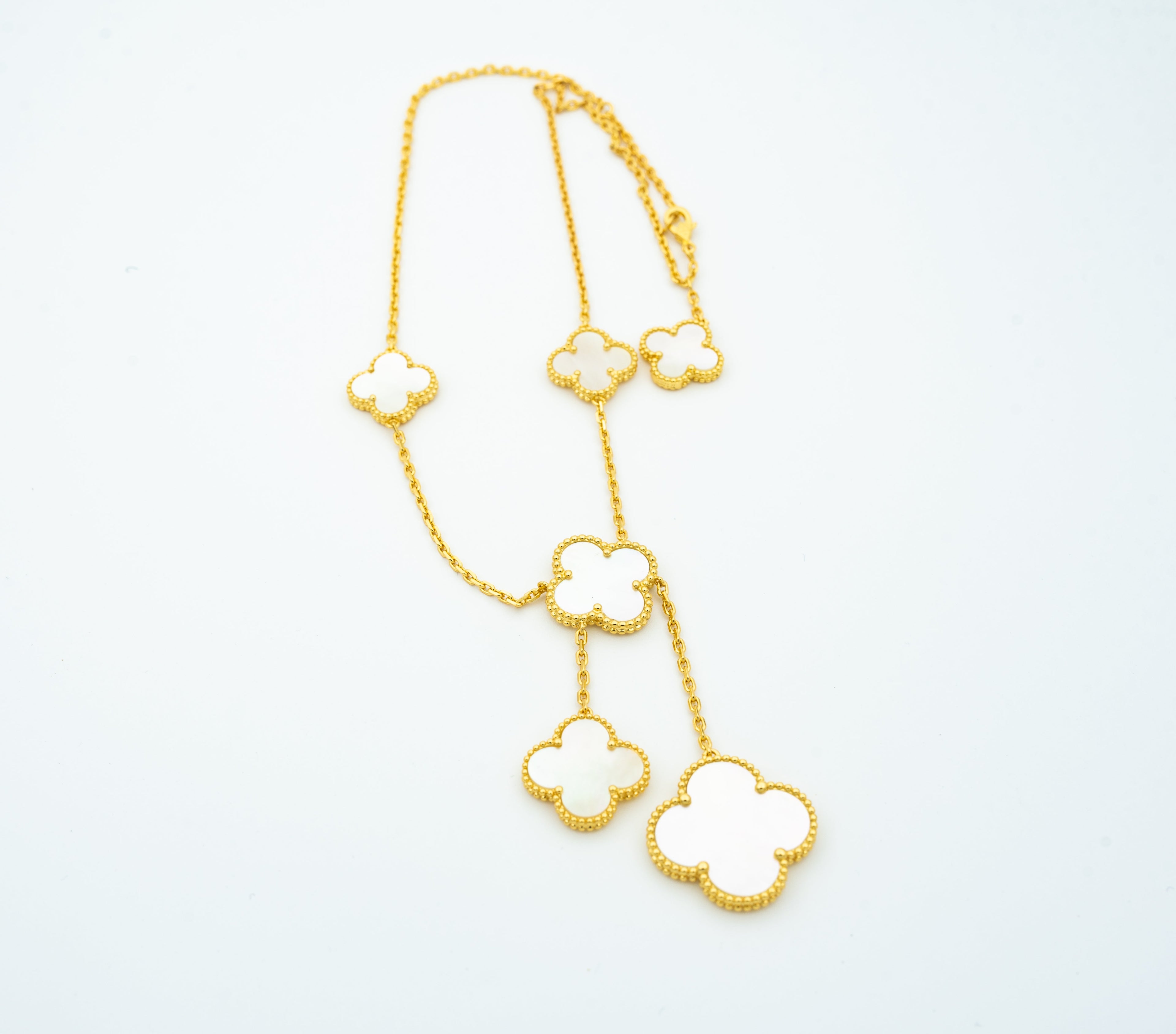 [Clover Jewelry]CLOVER MOTHER OF PEARL NECKLACE 6 MOTIF