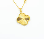 [Clover Jewelry]CLOVER 25MM PEDANT NECKLACE GOLD