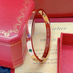 [Clover Jewelry]2026 RAINBOW LOVE BRACELET 6.1MM  10 DIAMONDS