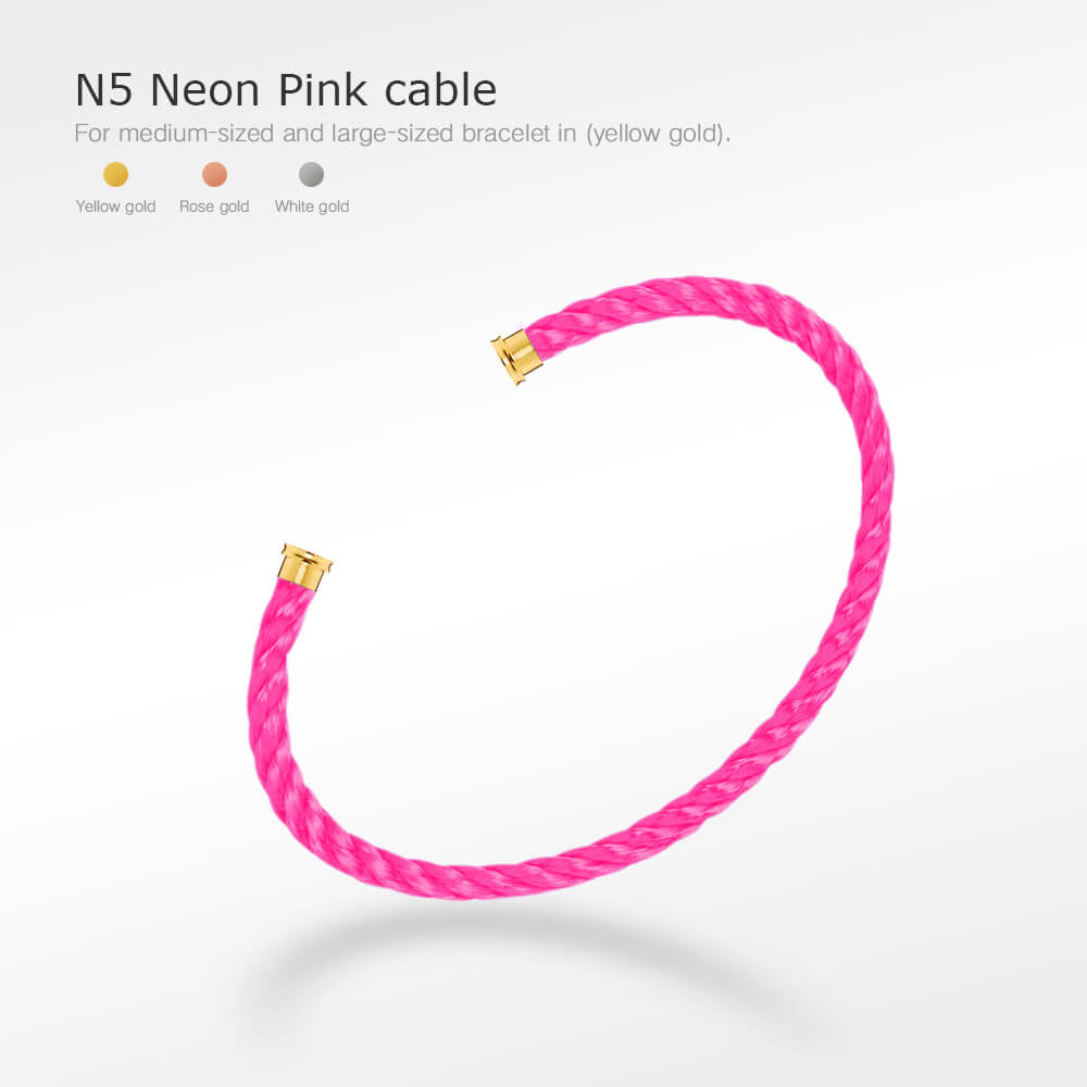[Clover Jewelry]FORCE SERIES BRACELET CABLES 50 CHOICES (DIY SELECTION)