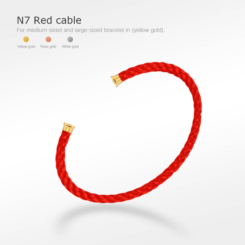 [Clover Jewelry]FORCE SERIES BRACELET CABLES 50 CHOICES (DIY SELECTION)