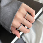 [Clover Jewelry]エタニティ ラウンドカット テニスリング