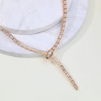 [Clover Jewelry]SERPENTI NECKLACE SILVER DIAMOND