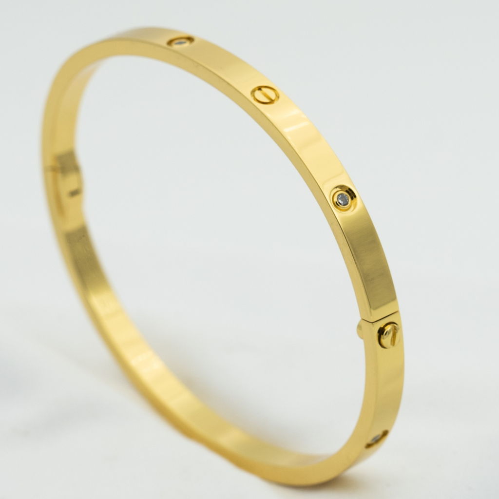 [Clover Jewelry]LOVE BRACELET 3.65MM 6 DIAMONDS