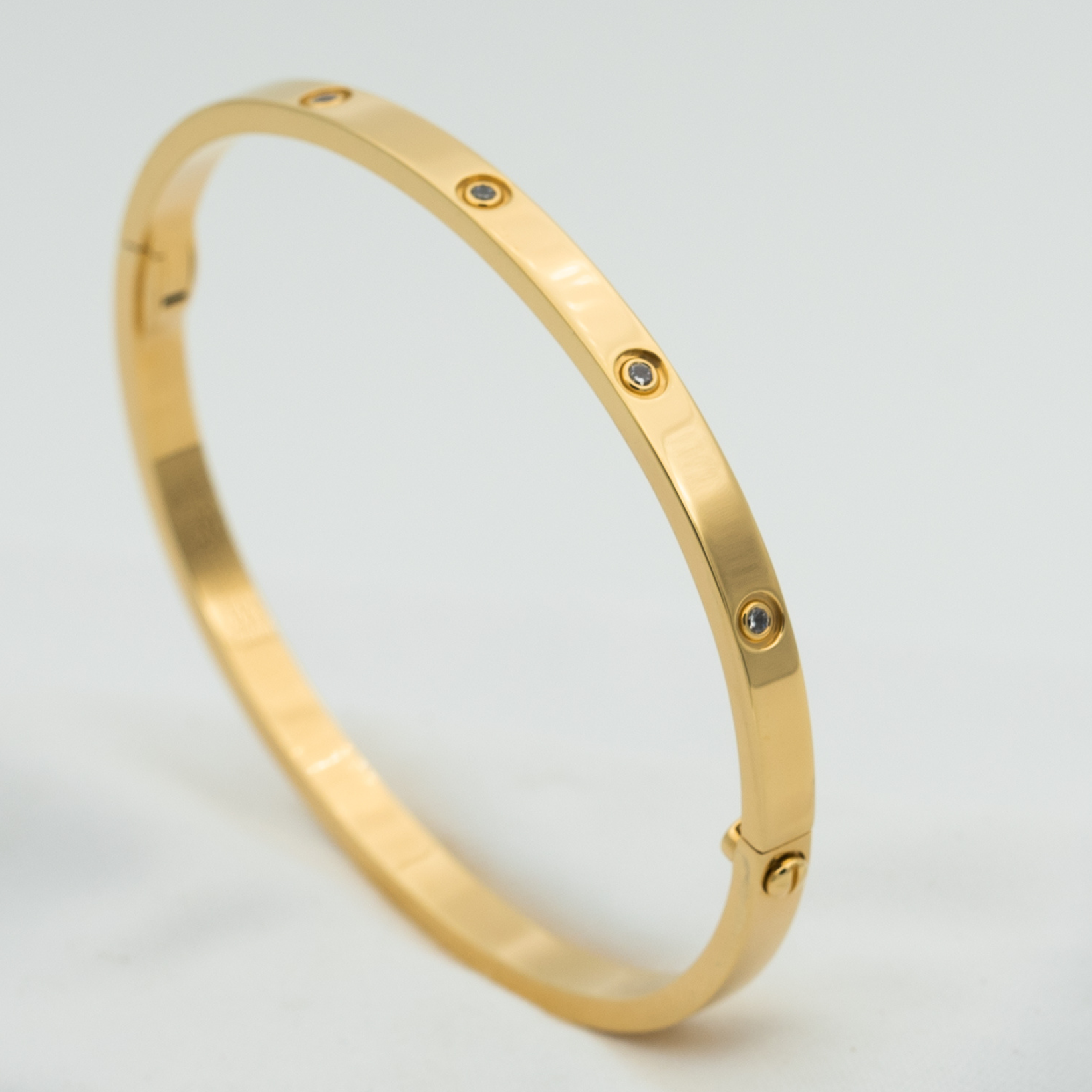 [Clover Jewelry]LOVE BRACELET 3.65MM 10 DIAMONDS