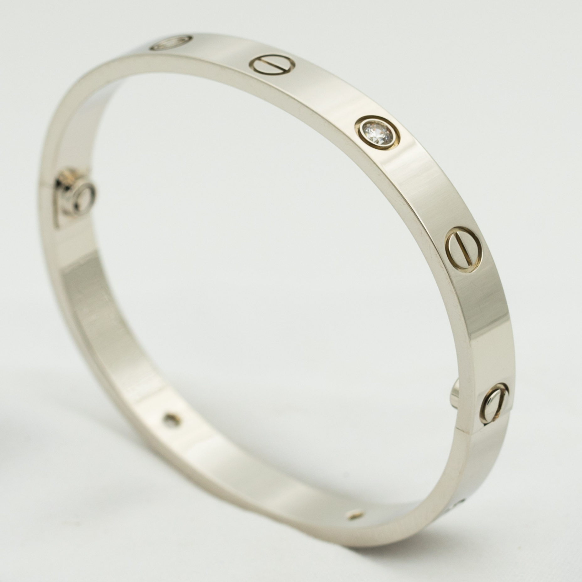 [Clover Jewelry]LOVE BRACELET 6.1MM 4 DIAMONDS