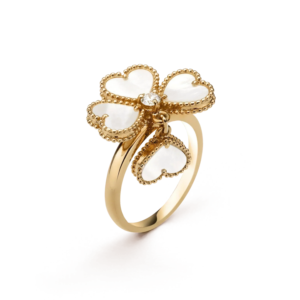 [Clover Jewelry]SWEET CLOVER 白蝶貝リング
