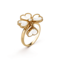 [Clover Jewelry]SWEET CLOVER 白蝶貝リング