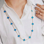 [Clover Jewelry]CLOVER 20 MOTIVE TÜRKIS GOLD