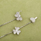 [Clover Jewelry]FRIVOLE SILVER 9 FLOWERS NECKLACE