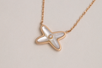 [Clover Jewelry]JEUX DE NECKLACE 1 DIAMOND