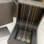 [Clover Jewelry]LUCKY MOVER PM PAVED NECKLACE