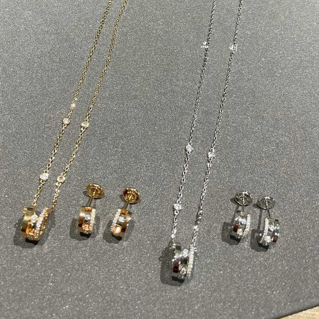 [Clover Jewelry]CHAIN MOVE ROMANE PEDAND NECKLACE