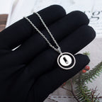 [Clover Jewelry]LUCKY MOVE PM NECKLACE SILVER DIAMOND
