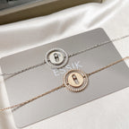 [Clover Jewelry]LUCKY MOVE PAVED DIAMOND BRACELET