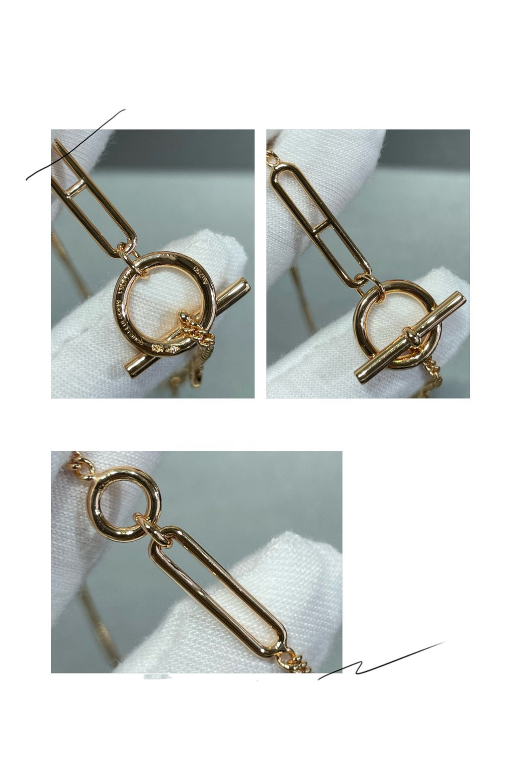 [Clover Jewelry]HM STERLING ANKERKETTE HERZ