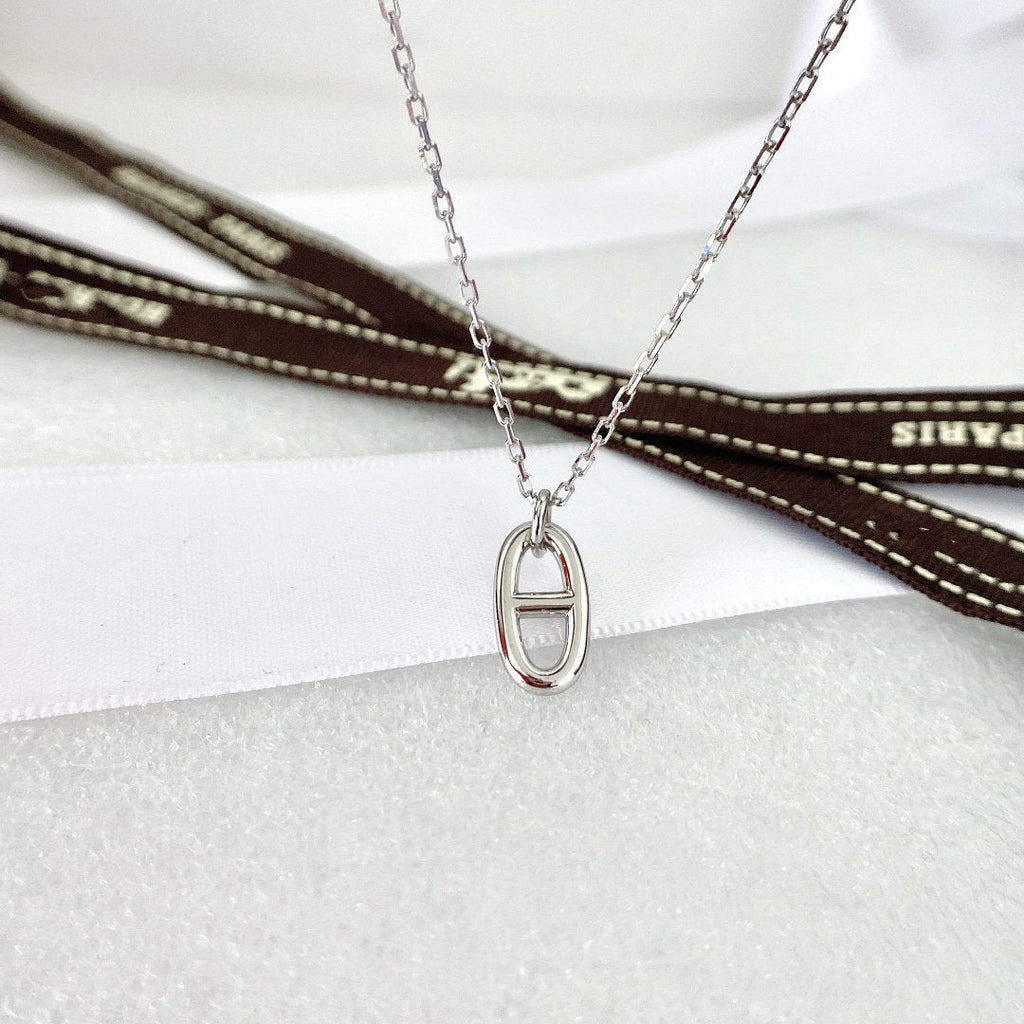 [Clover Jewelry]HM PIG NOSE NECKLACE