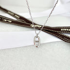[Clover Jewelry]HM PIG NOSE NECKLACE