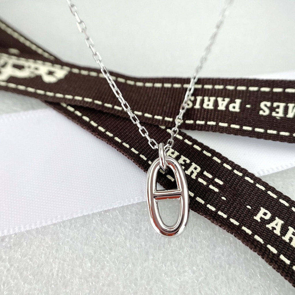[Clover Jewelry]HM PIG NOSE NECKLACE