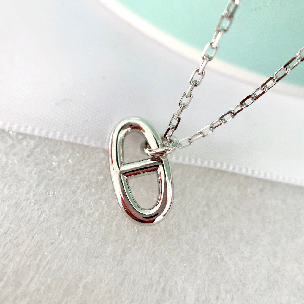 [Clover Jewelry]HM PIG NOSE NECKLACE